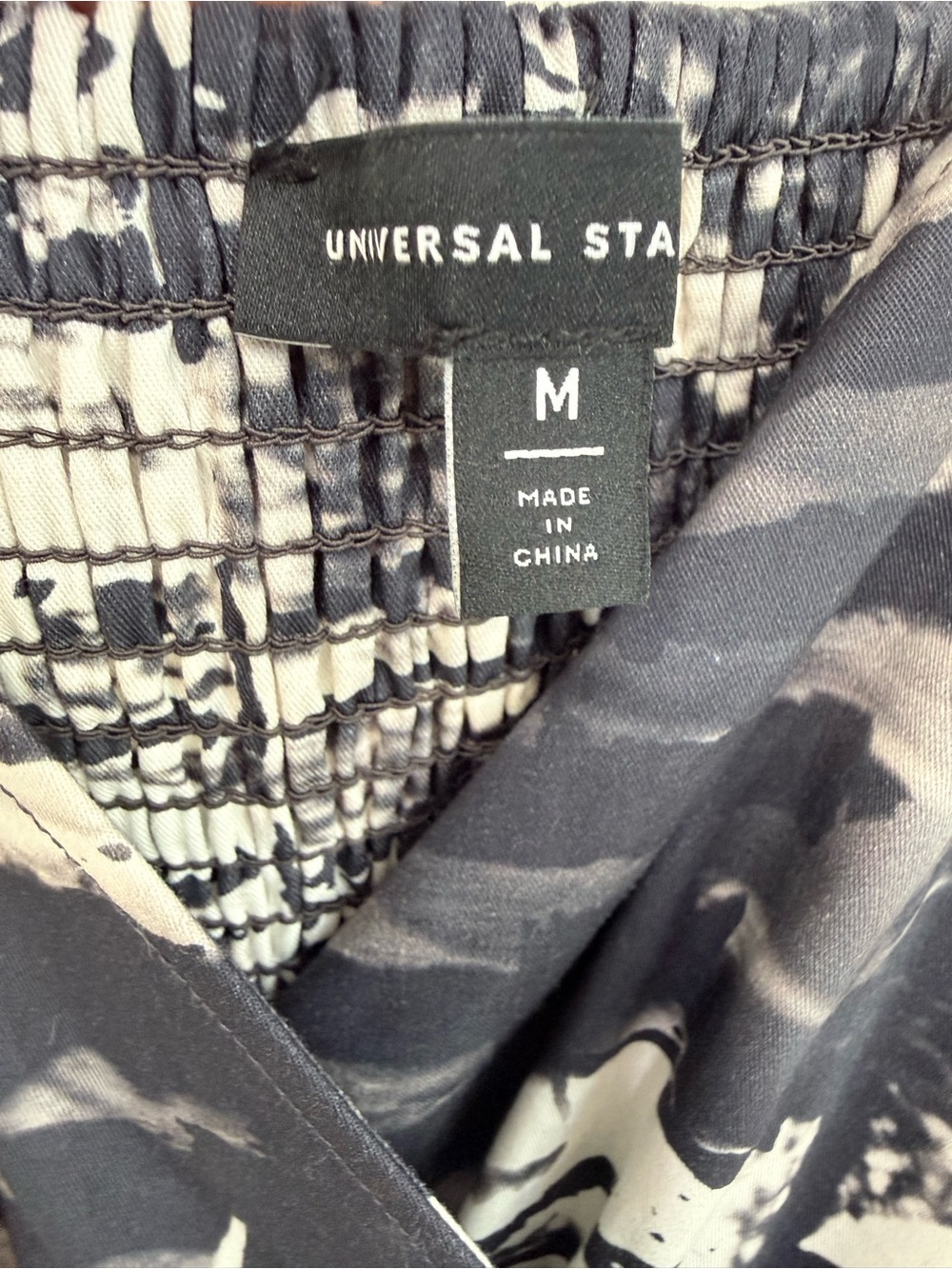 Universal Standard Bellport Sateen Crossover Midi Dress Black Cream 18/20 Medium - Picture 9 of 11